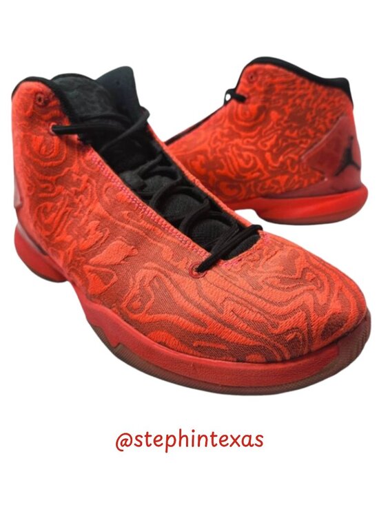 Air Jordan Super Fly 4 Basketball Shoes Red Jacquard 812870-605 Men\'s Size 9 main image 10
